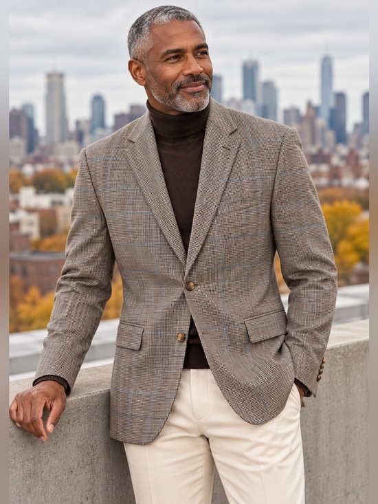 Lauren Ralph Lauren Other - 🤎 Lauren Ralph Lauren Men’s Brown Check Blazer 42R Lightweight Sport Coat 🤎